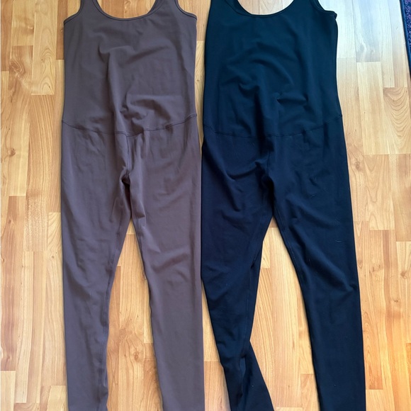 Isabel Maternity by Ingrid & Isabel Black and Brown Jumpsuits - Picture 1 of 2